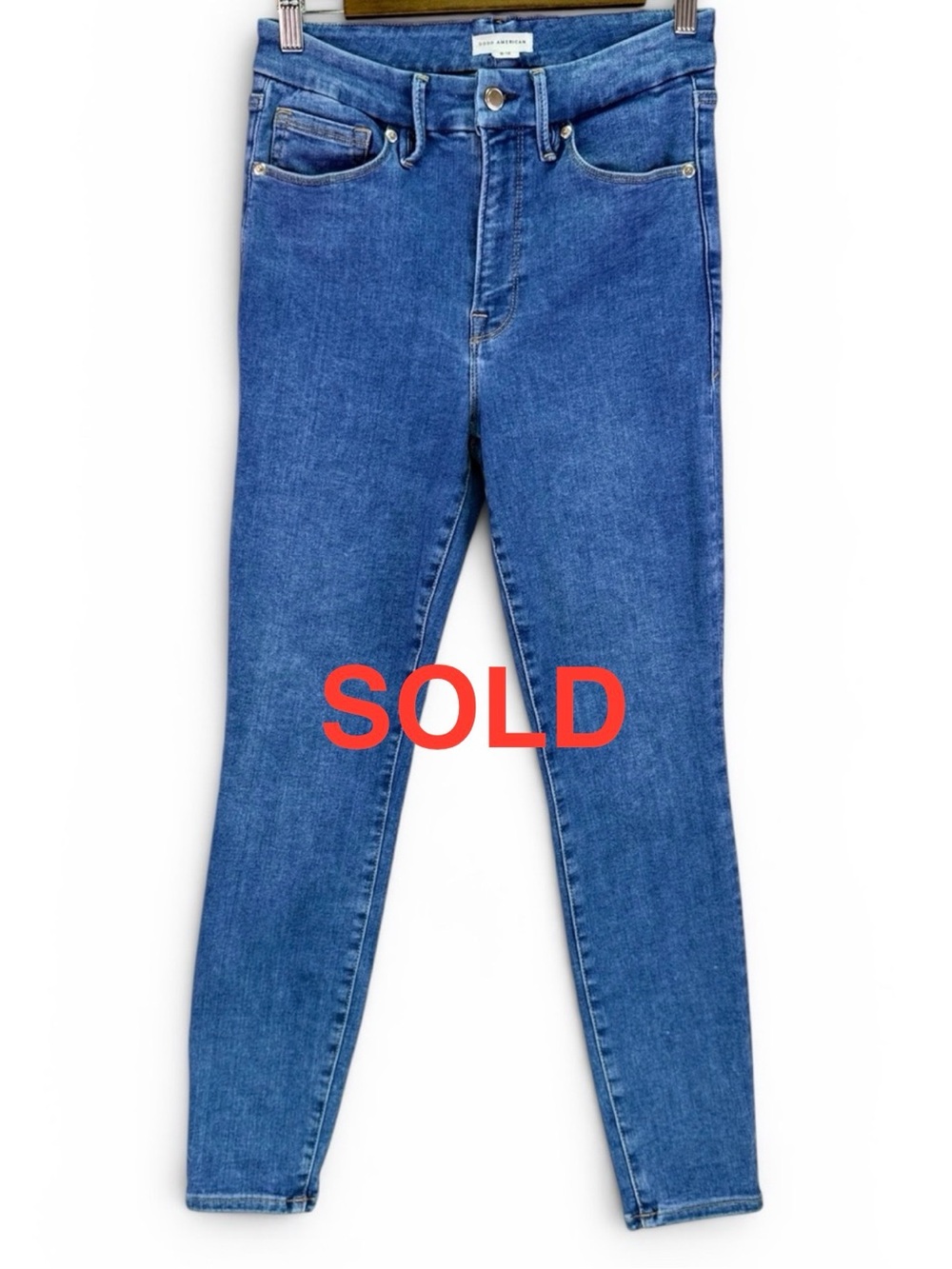Good American Always Fits Good Legs Skinny Jeans Medium Wash Size 6-12